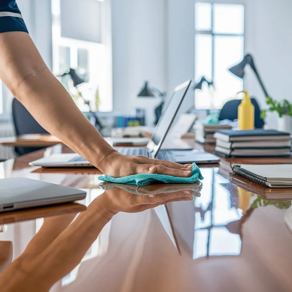 Limpieza de oficinas y espacios administrativos
